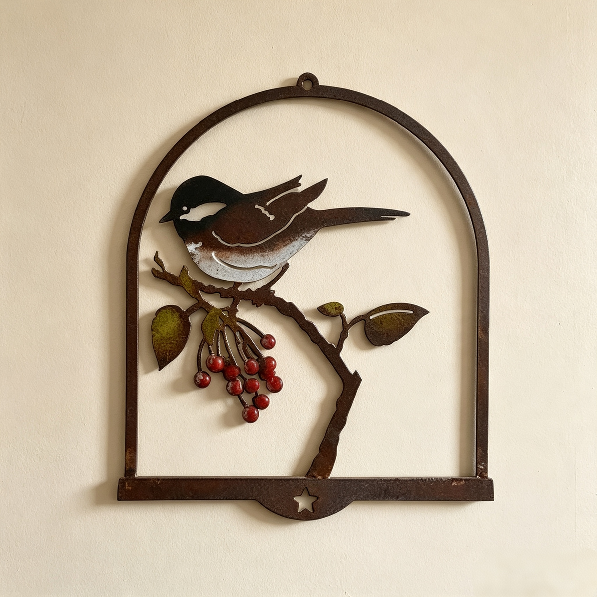 Bird on Wild Cherry 3D Wall Art