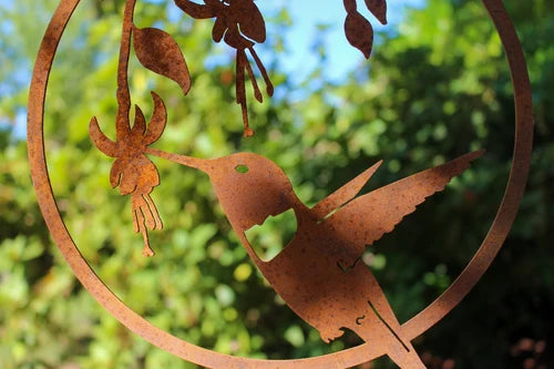 Hummingbird Fuchsias Mini Ring