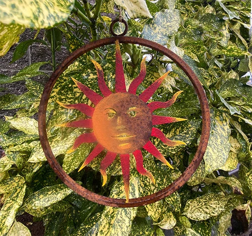 Sun Mini Ring | Hand-Painted
