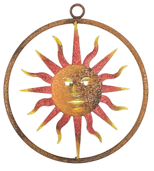 Sun Mini Ring | Hand-Painted
